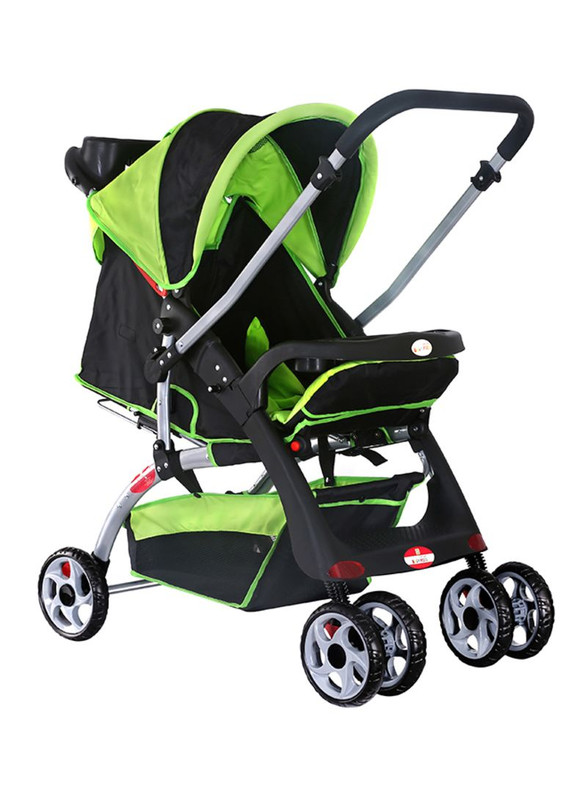 Baby Plus Lightweight Baby Stroller Green Black