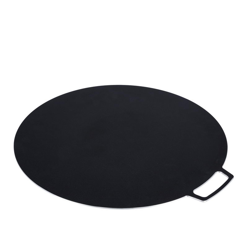 Non Stick Tawa 40cm - 2 Coat Non Stick Coating Pan 3mm Thick with Comfortable Handle | Multiple Hob Compatible | Suitable for Crepe Chapatti Pancakes Roti Dosa Flatbread or Naan Bread