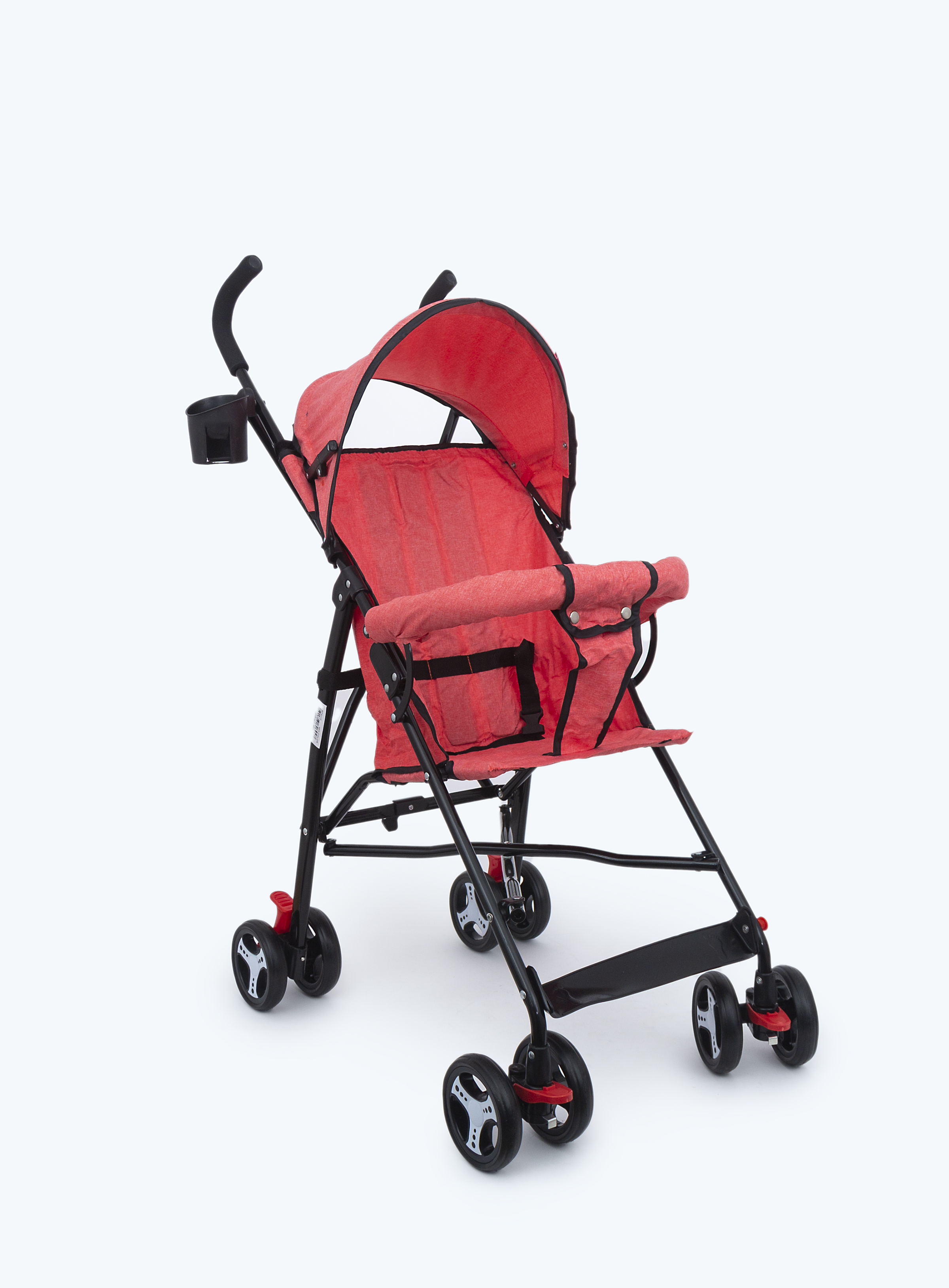 Baby Plus Portable Baby Standard Stroller Pink