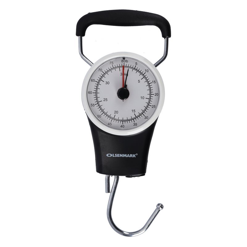 Luggage Scale - Large Screen - Capacity 35Kg - ABS Material - Portable - Lightweight & Compact - No Battery - Cheap & Simple