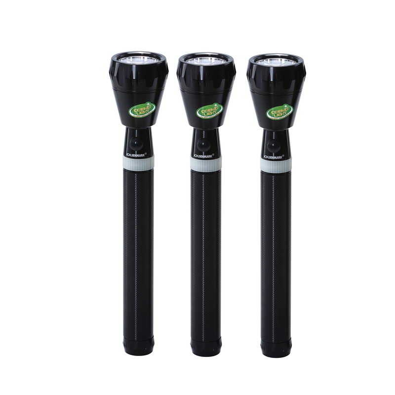 Rechargeable LED Flashlight - 3 Pcs - Super Bright Torch Light - Built-in 3000mAh Battery, 1000 Distance Range - Powerful Torch for Camping, Hiking, Trekking, Outdoor.