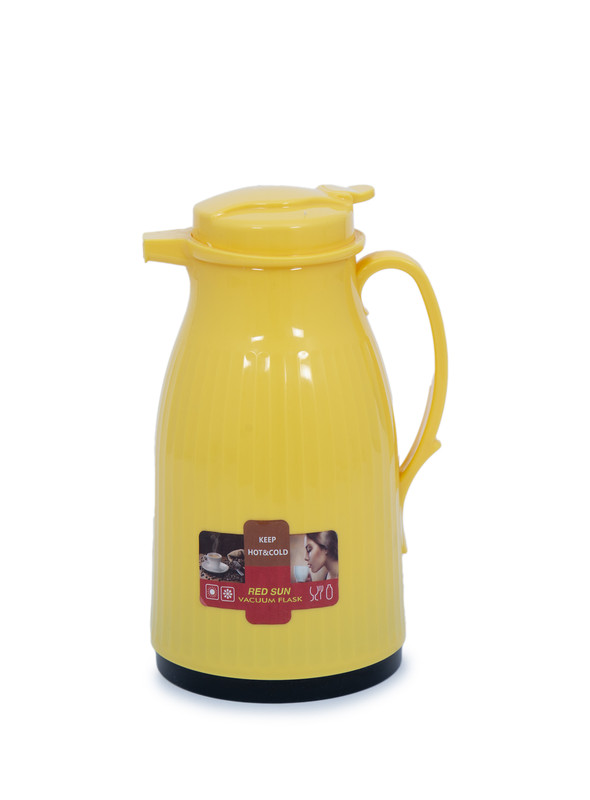 Day N Day Vacuum Flask with Double Wall Glass 1  Liter | Wide Mouth with Anti-Leakage Cap Double Walled Travel Mug 