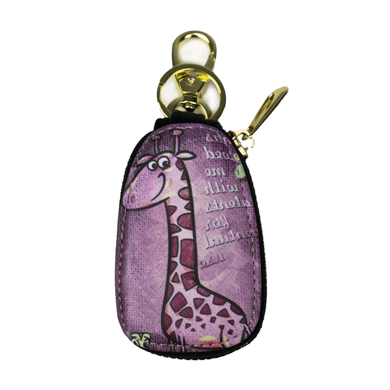 Day N Day Car Key Chain with Leather Case