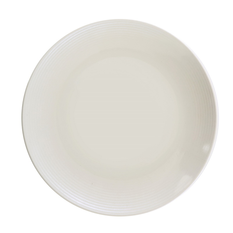 Royalford RF5840 8" Melamine Deep Plate Soup Plates Pasta Plates | Plate with Playful Classic Decoration, Dishwasher Safe | Ideal for Soup, Desserts, Ice Cream & More