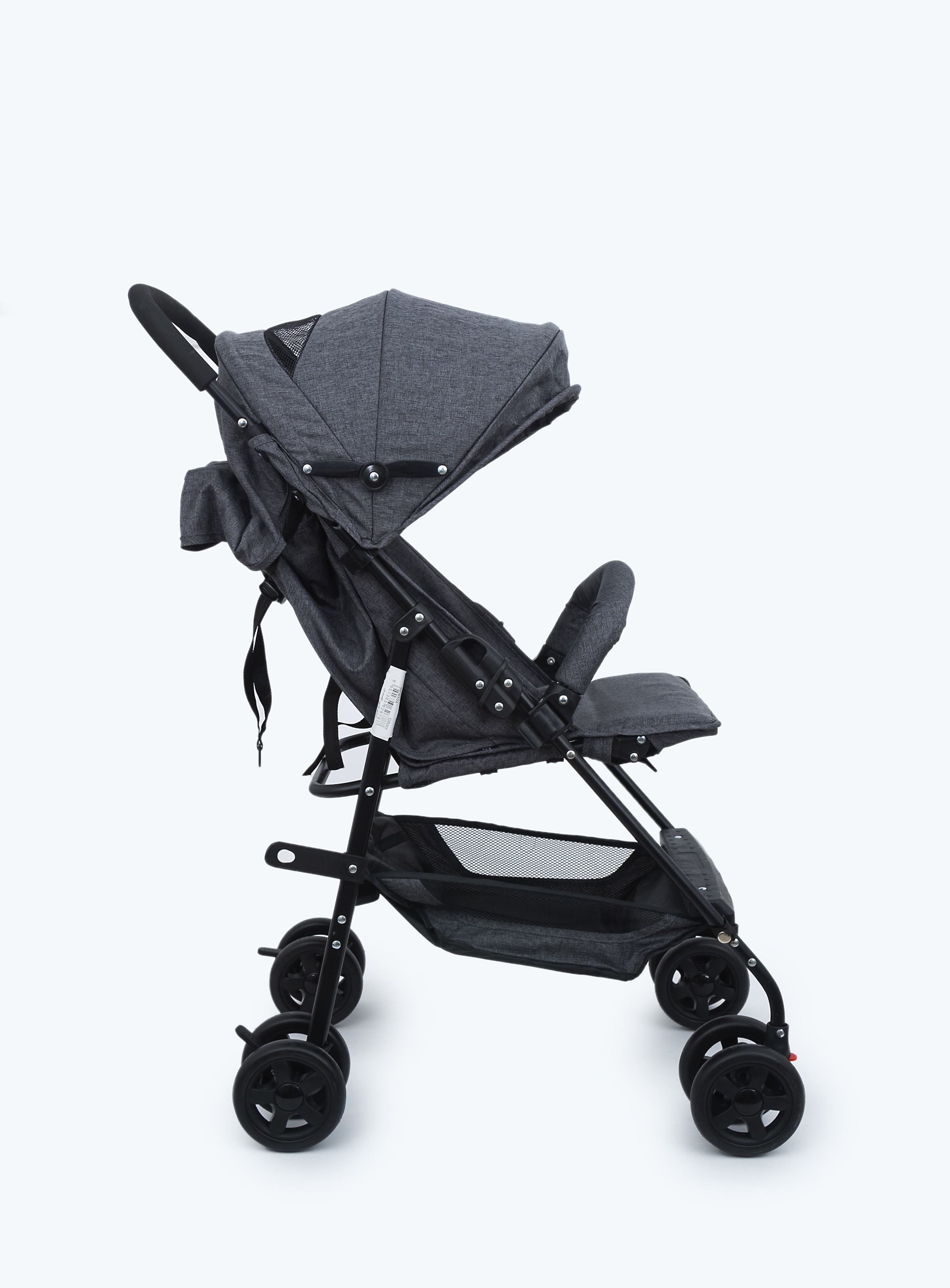 Baby Plus Portable Baby Standard Stroller Grey