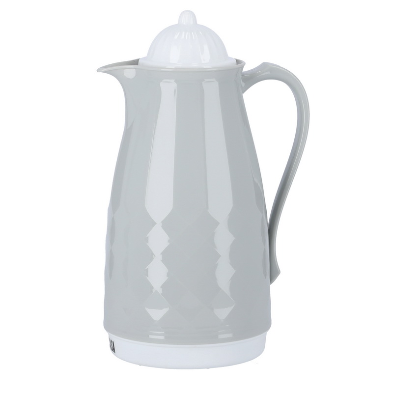 Delcasa DC1671 1L Double Wall Glass Vacuum Flask - Portable Heat Insulated Thermos Hot/Cold Long Hours Retention | Coffee, Hot Water, Tea, Beverage | Ideal for Commercial & Outings