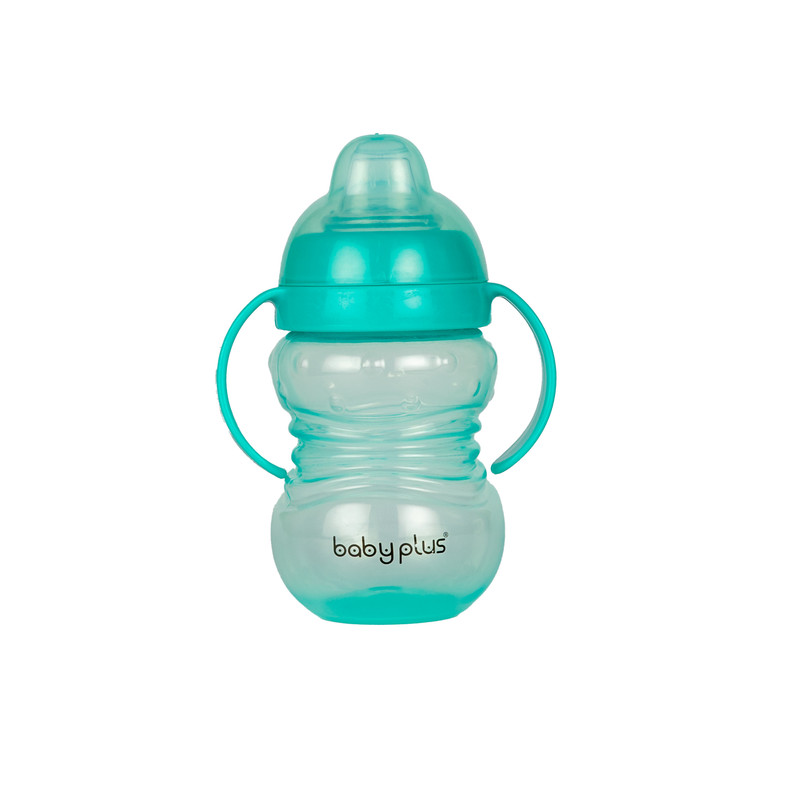Baby Plus 2 Handle Cup with Silicone Spout 400ml/6MONTH Bpa free 