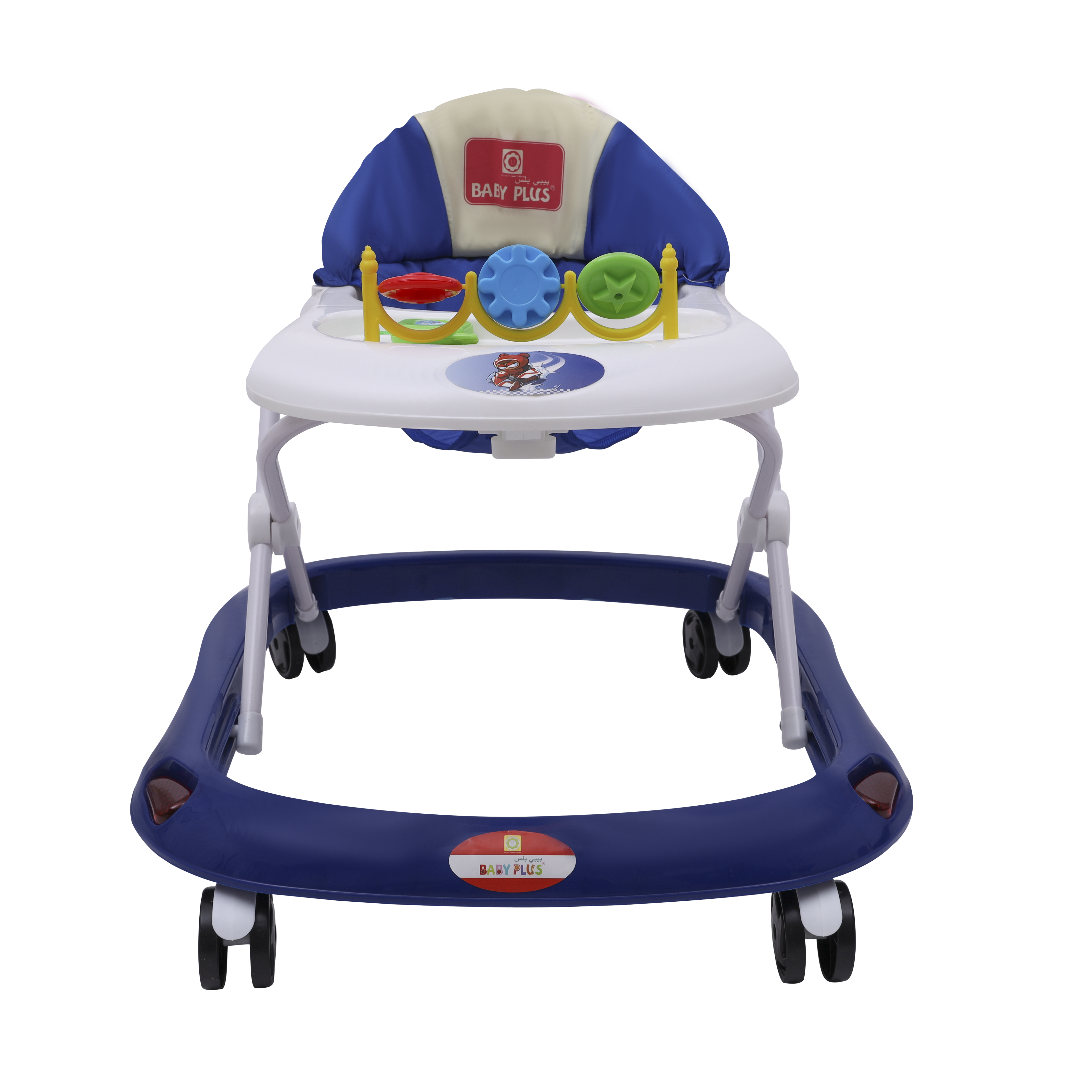 Baby Plus Antirollover Baby Walker 