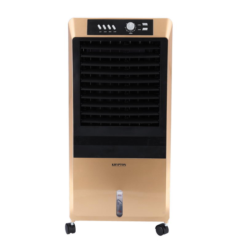 Krypton KNAC6218 3 In 1 8L Air Cooler - 3-Speed, 3 Modes Portable with Castors Air Cooler | 2 Hours Timer with Control Panel | Auto Horizontal Blades | Air Conditioner for Room, Office, Kitchen & More
