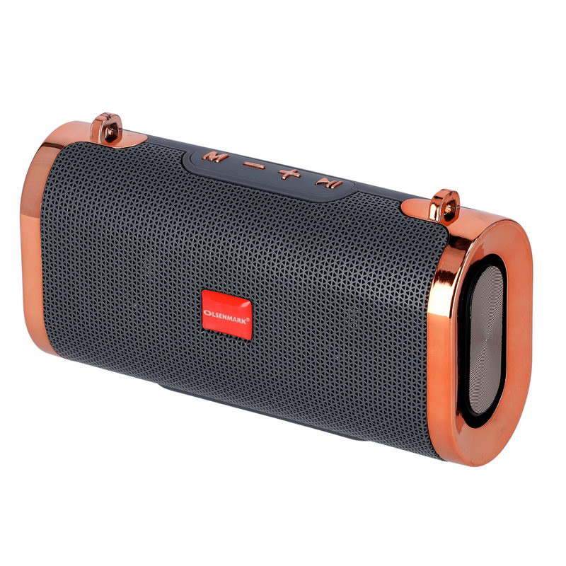 Portable Wireless Speaker with USB, TF & Bluetooth - Hands Free Calling - 10 Meters Range - Support MP3, WMA Format Music Files - External MP3/MP4/ Computer Audio