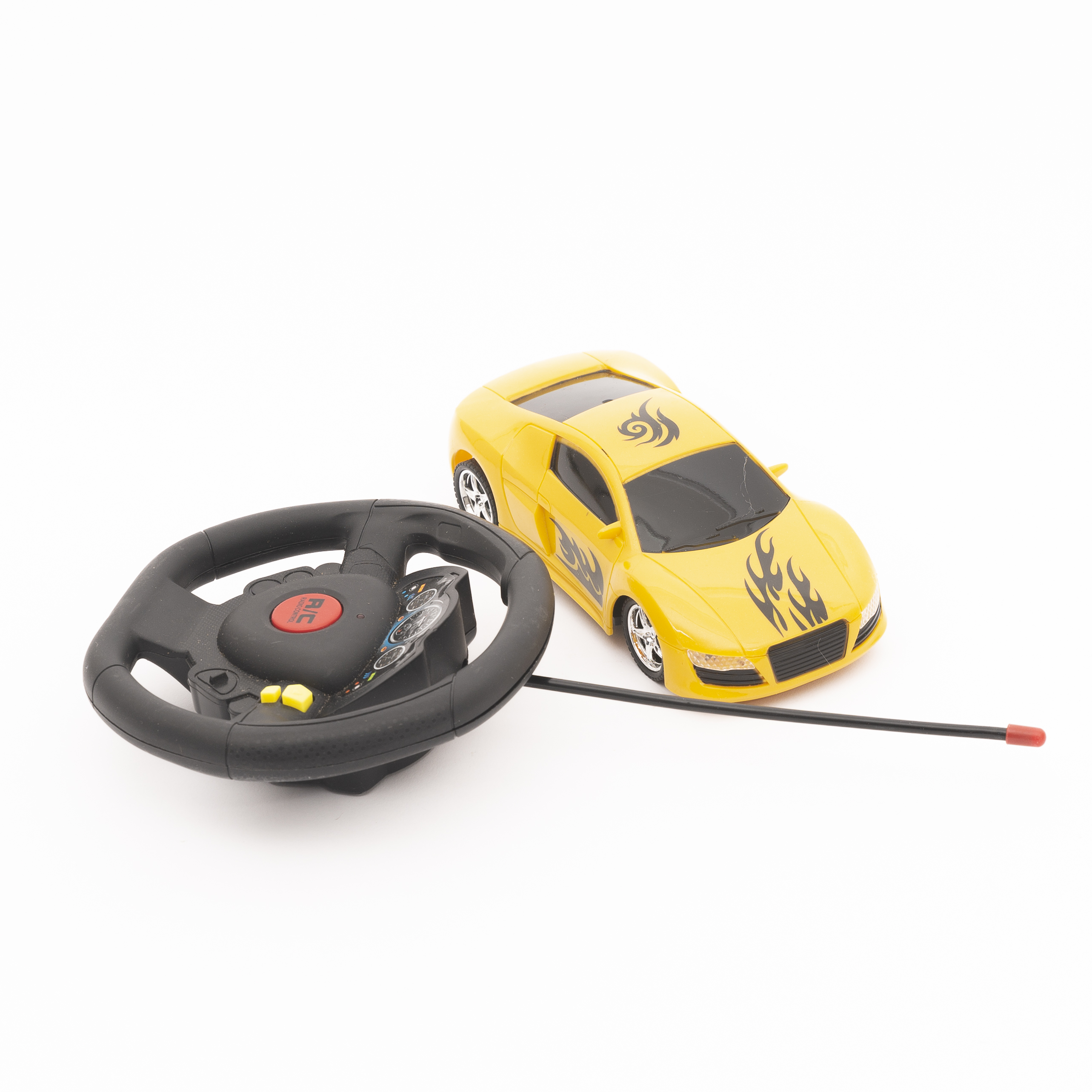 Baby Plus Rc Car With Steering Wheel Shaped Remote Control