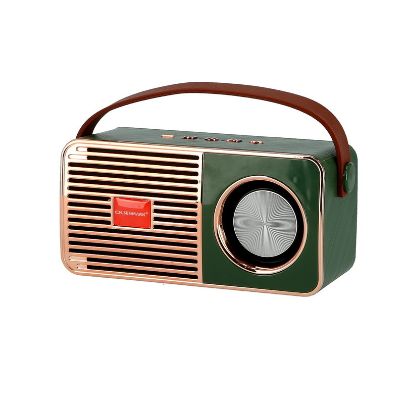 Portable Wireless Speaker with USB, TF, AUX, MP3 & Bluetooth |Hands Free Calling