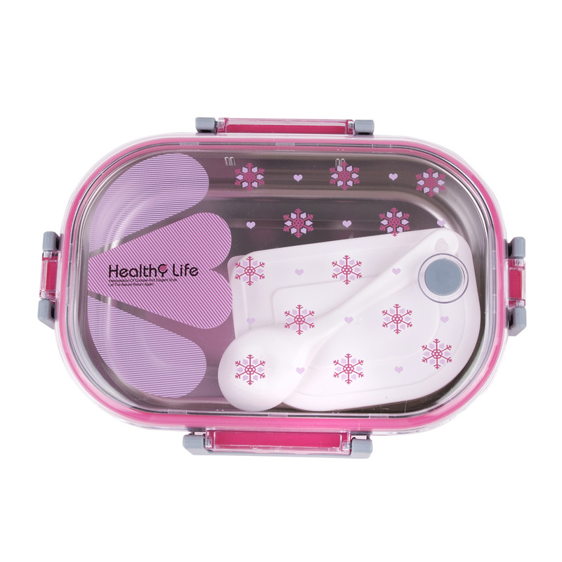 Day N Day Steel Insulated With Steel Lid Lunch Box, Set Of 1, 1000 mL