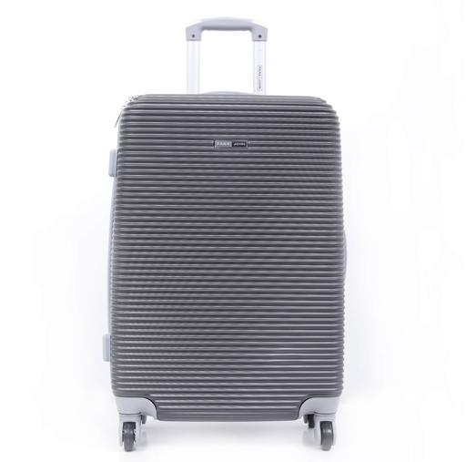 Parajohn PJTR3045 ABS Hard Trolley Luggage, Dark Grey 20 Inch