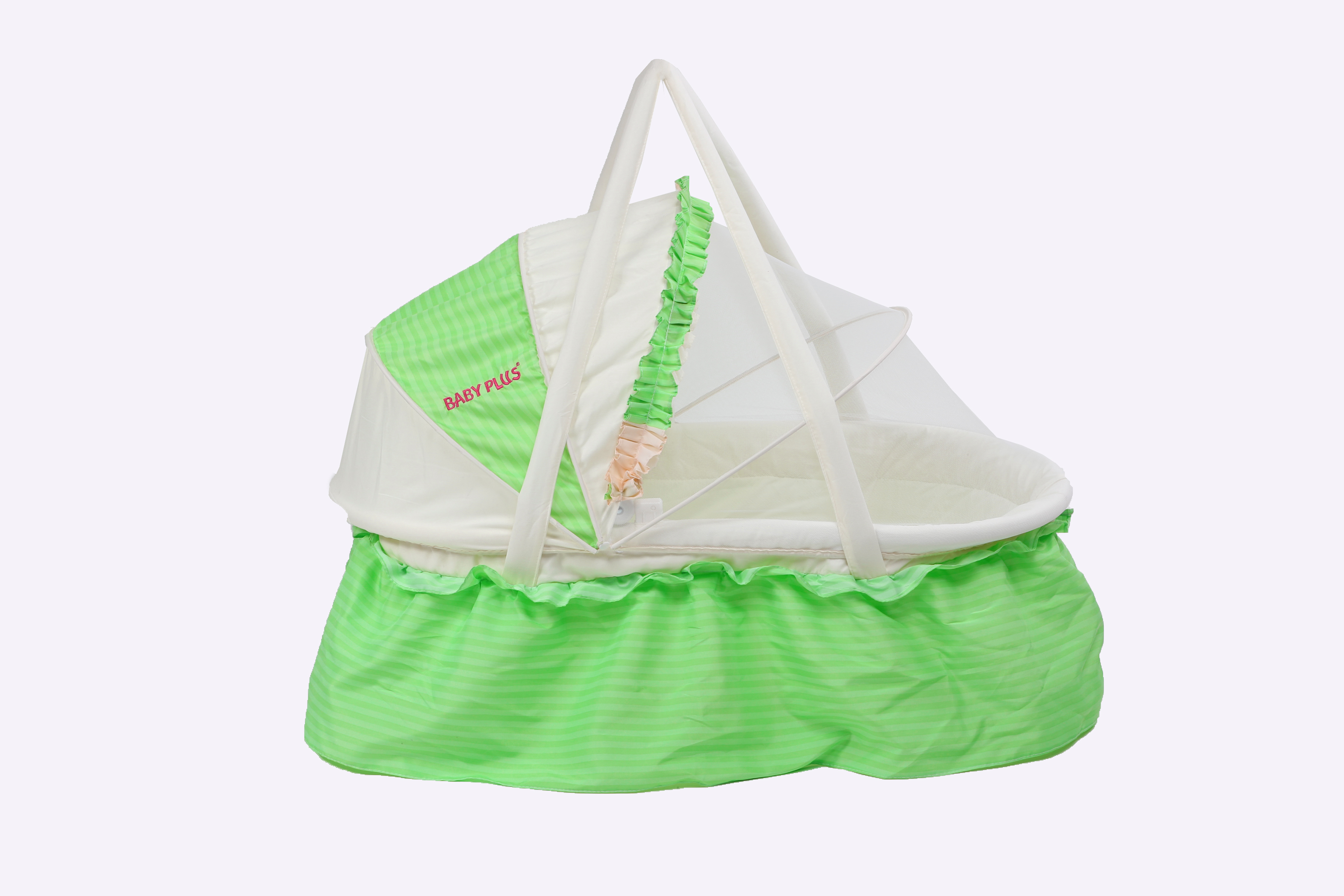 Baby Plus Swing Cradle With Removable Mosquito Net 