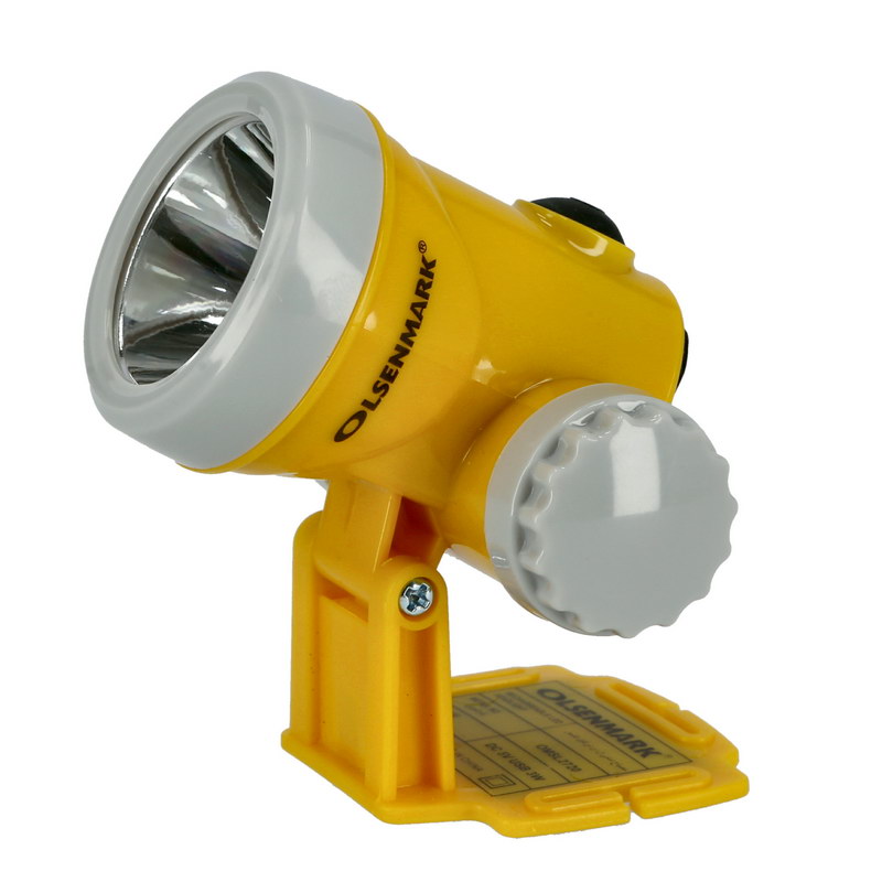 Rechargeable LED Head Light - ABS Material -3W High Power LED - Portable - Lightweight - Hands Free - Lithium Battery