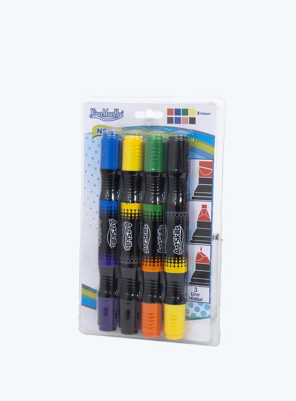 Day N Day-4 PC TWIN SIDE COLOUR MARKER SET