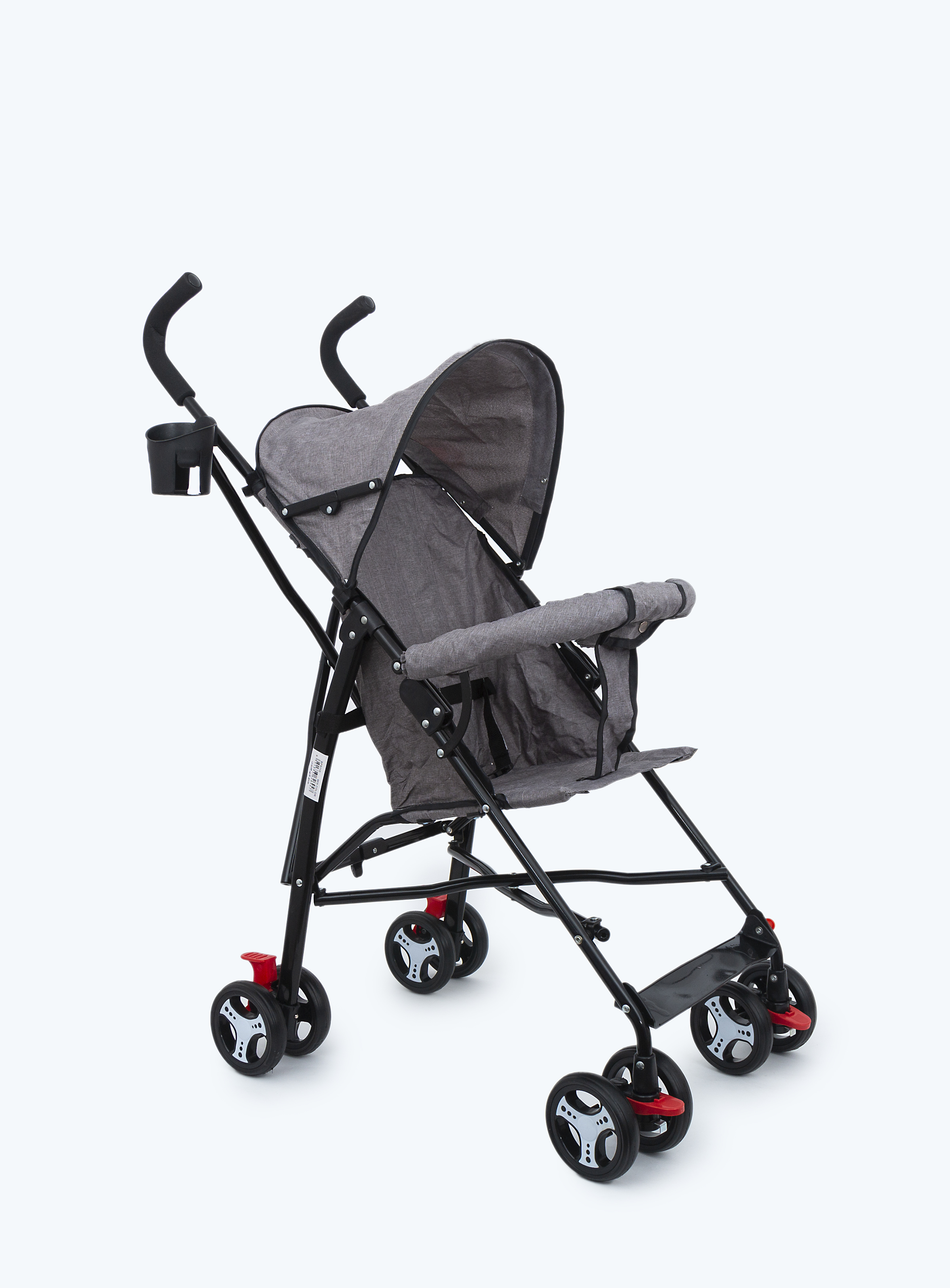 Baby Plus Portable Baby Standard Stroller Grey