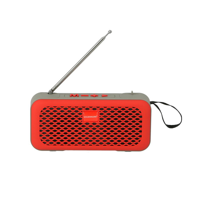 Portable Wireless Speaker with USB, TF, AUX, Bluetooth & MP3 - Hands Free Calling - 10 Meters Range - Support MP3, WMA Format Music Files - External MP3/MP4/ Computer Audio - FM