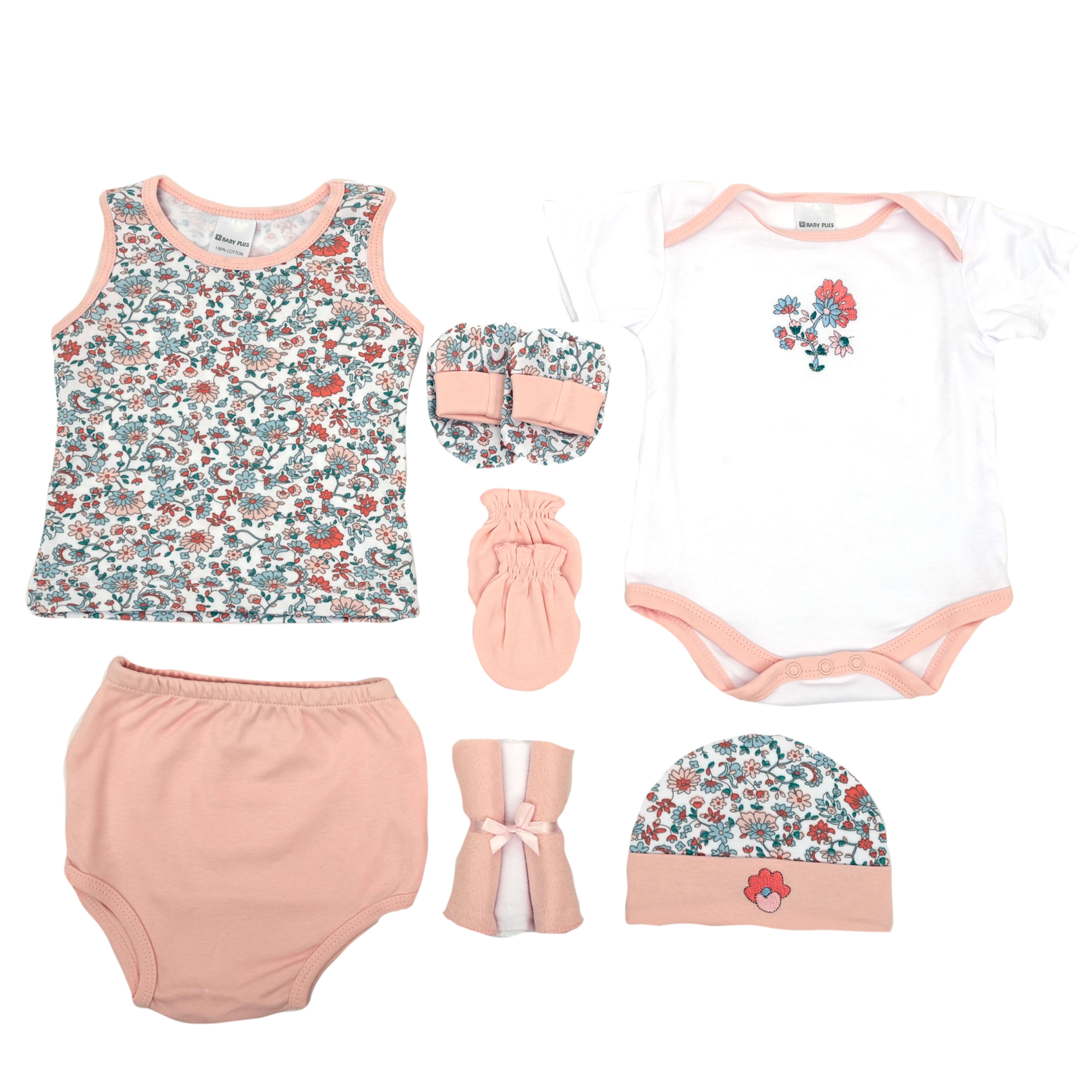 Baby Plus  9Piece Baby Gift Set