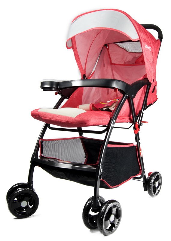 Baby Plus Single Stroller  Pinkblack