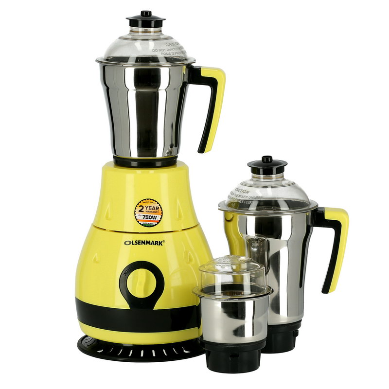 Indian Mixer Grinder, 3 In 1 | 750W