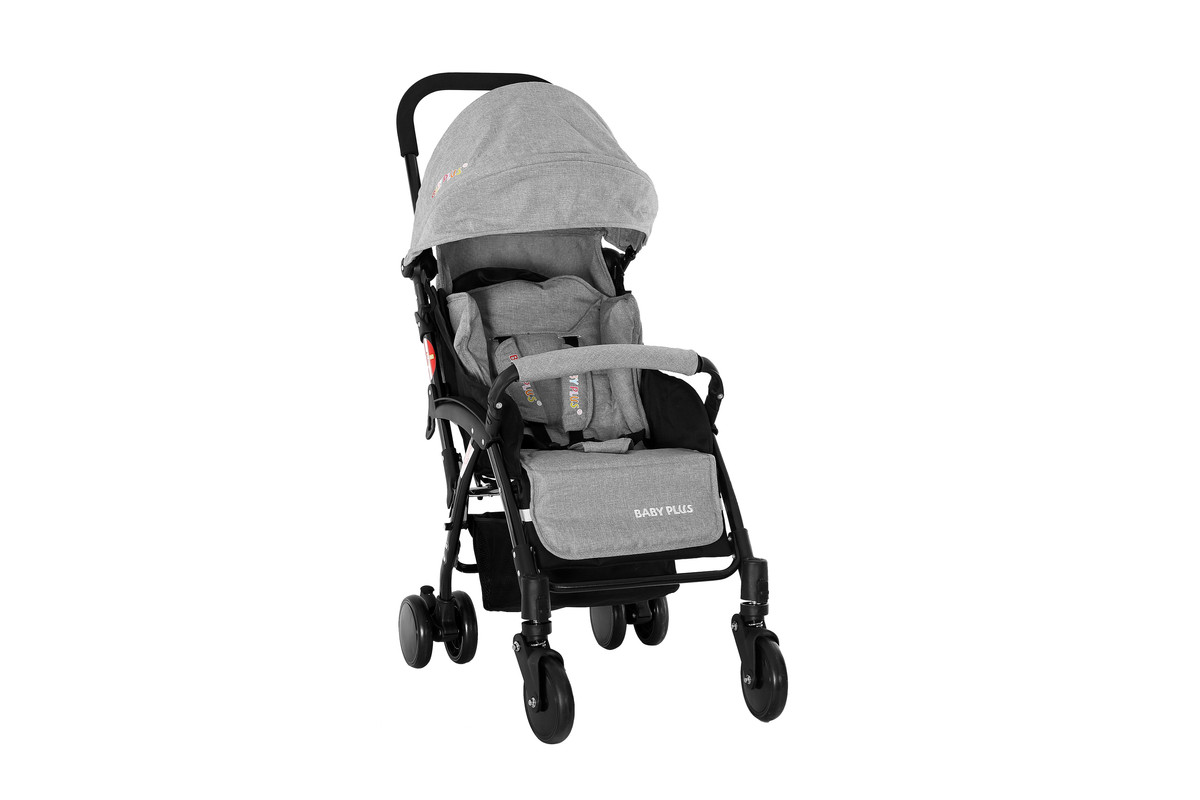 Baby Plus Bp8307 Grey Stroller Cum Pram