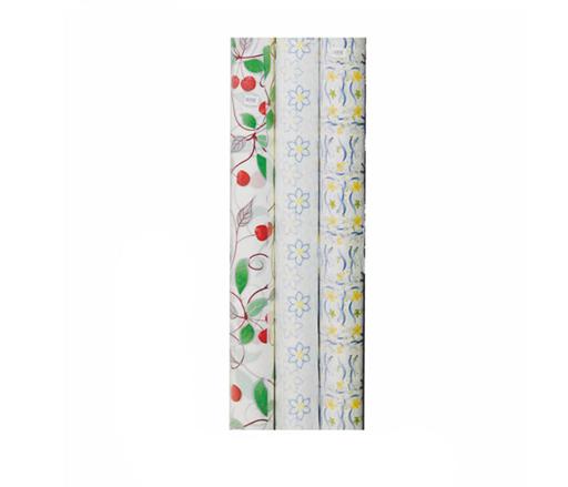 Royalford RF4679 20M Table Roll - Tablecloth Cover Protector | Tablecloth Daisy Silver, Small Polka Floral, Wipe Clean, Table Cloth | Spill Proof Reusable Roll | Ideal Dinning Table, Hall, & More (Mul
