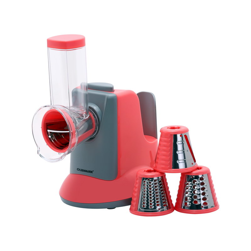 Salad Maker with Stainless Steel Blade, 5 In 1 - Multi Grater, Fruit Cutter, Vegetable Slicer - Food Processor - Easy to Clean and Operate - 150W