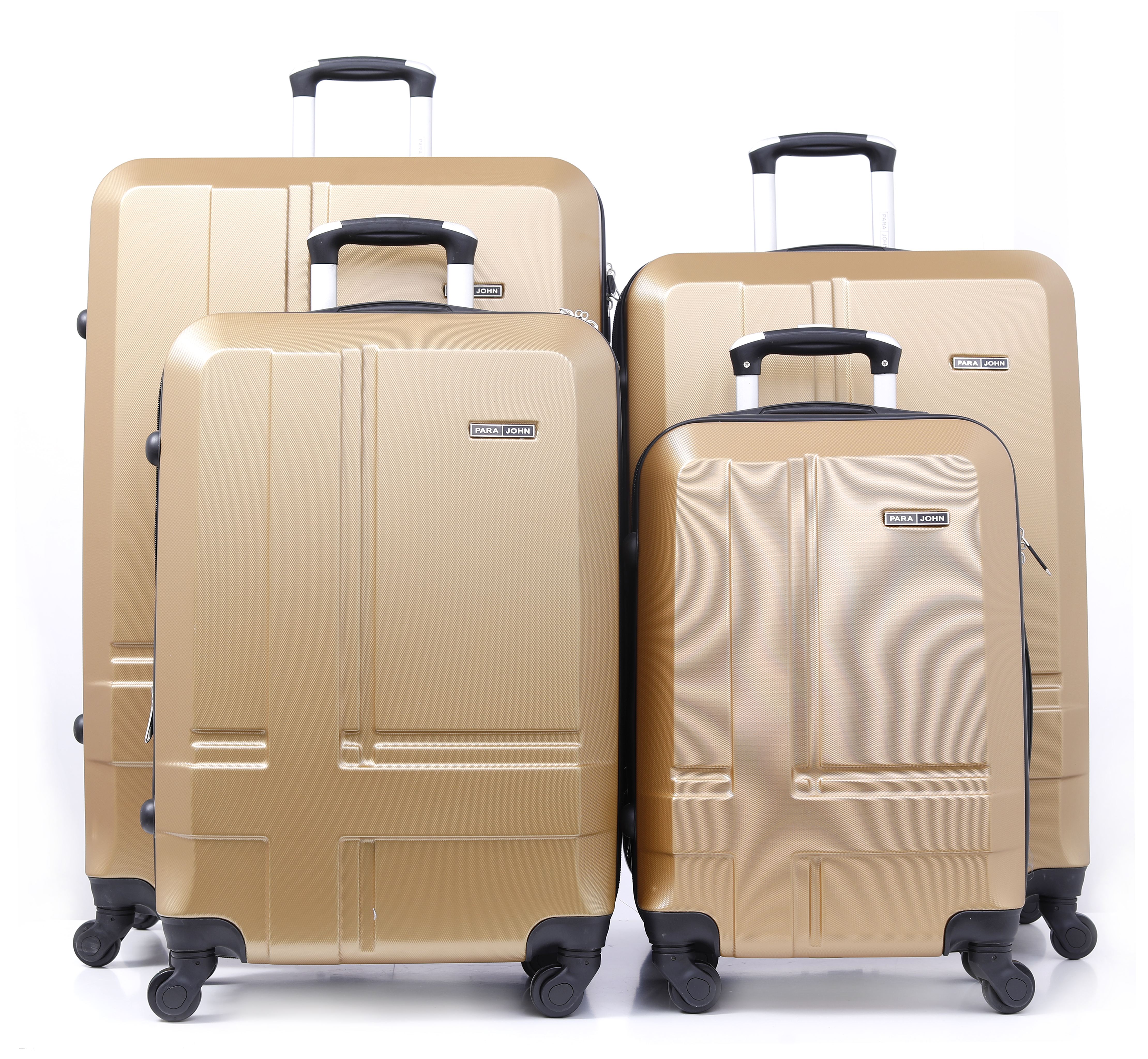 Parajohn Travel Luggage Suitcase Set of 4 -  Trolley Bag, Carry On Hand Cabin Luggage Bag - Lightweight Travel Bags with 360 Durable 4 Spinner Wheels - Hard Shell Luggage Spinner - (20'', ,24'', 28'',