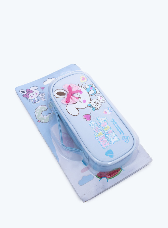 Day N Day- School Pencil Case Color Canvas Stretch Double Layer Large Capacity Pencil Box Pencilcase Kids Stationery ,most fasionable and attractive style.