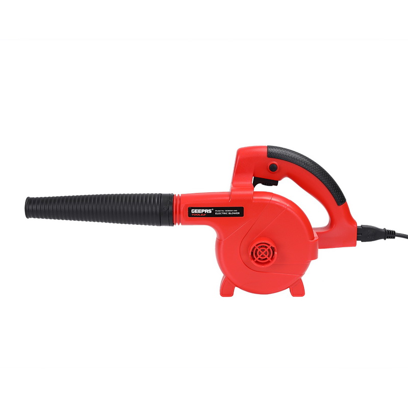 Electric Blower 600W - Compact and Lightweight Leaf Blower Variable Speed Settings No Load 16000 RPM with Vacuum Cleaner Function | 1kg Dust Bag | Perfect for Cleaning Home, Porch, Garden, Office & Mo