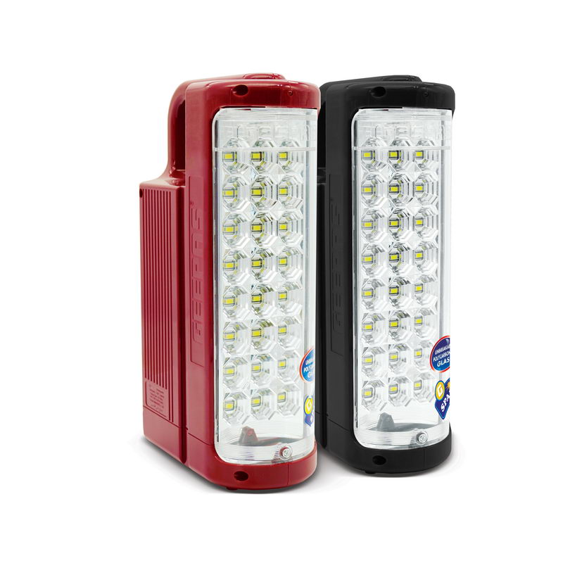 Rechargeable LED Lantern - Emergency Lantern | 24 Super Bright LEDs, 100 Hours Working | Very Suitable for Power Outages | Ideal Outings with Friends & Family & More | 2 Years Warranty