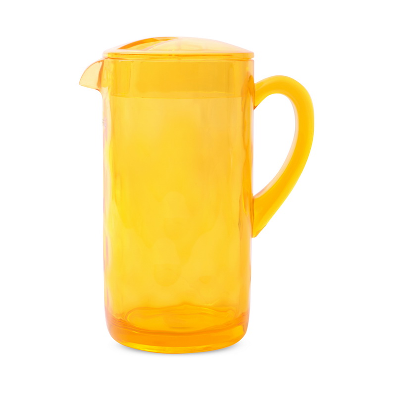 2L Water Jug with Lid - Multi-Purpose Transparent Jug with leak Proof Lid | Ergonomic Handle with Perfect Pouring Spot | Durable Transparent Body | Ideal for Water Picnic Juice & More