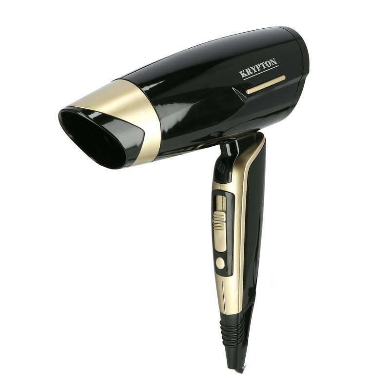 1200W Powerful Hair Dryer with Concentrator - 2-Speed & 2 Temperature Settings - Salon Quality with Cool Shot Function for Frizz Free Shine & Concentrator - Portable