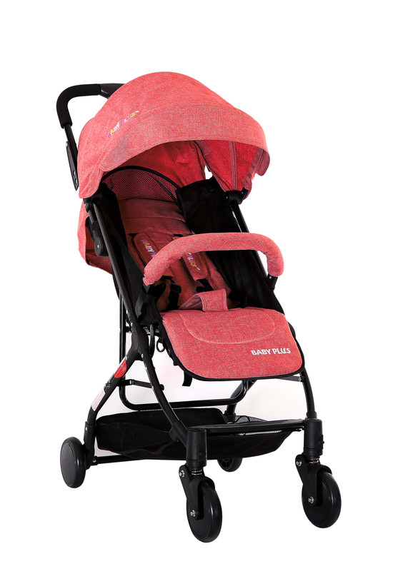Baby Plus Bp8308 Pink Stroller Cum Pram, 0-36 M