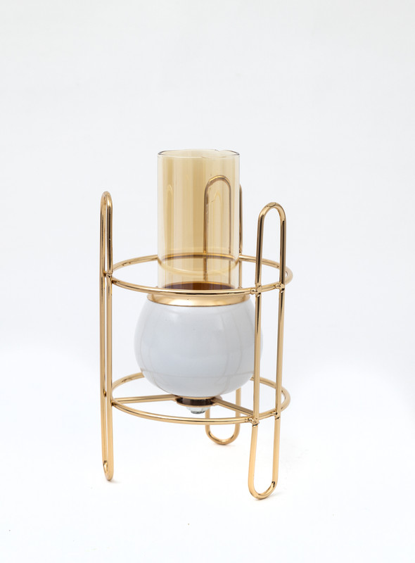 Day n day Decorative golden  candle holder