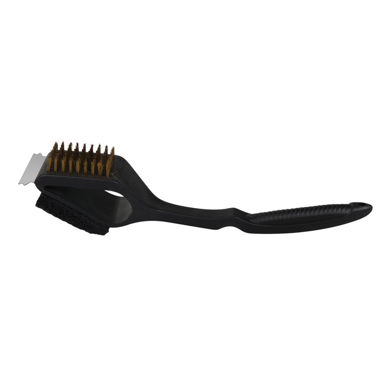 Brush 38Cm - BBQ Scraper Brush Cleaner, BBQ Oven Grill Kitchen Brush, Barbecue BBQ Scrubber Scraper Remover Cleaner