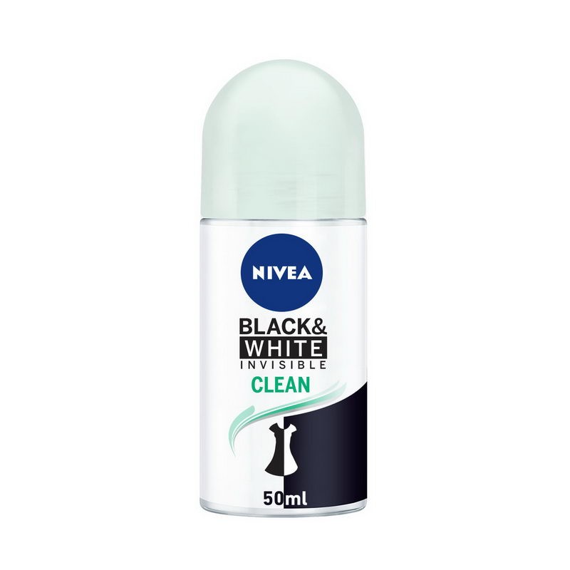 Nivea Roll On Black&Wht Clean Women 50Ml