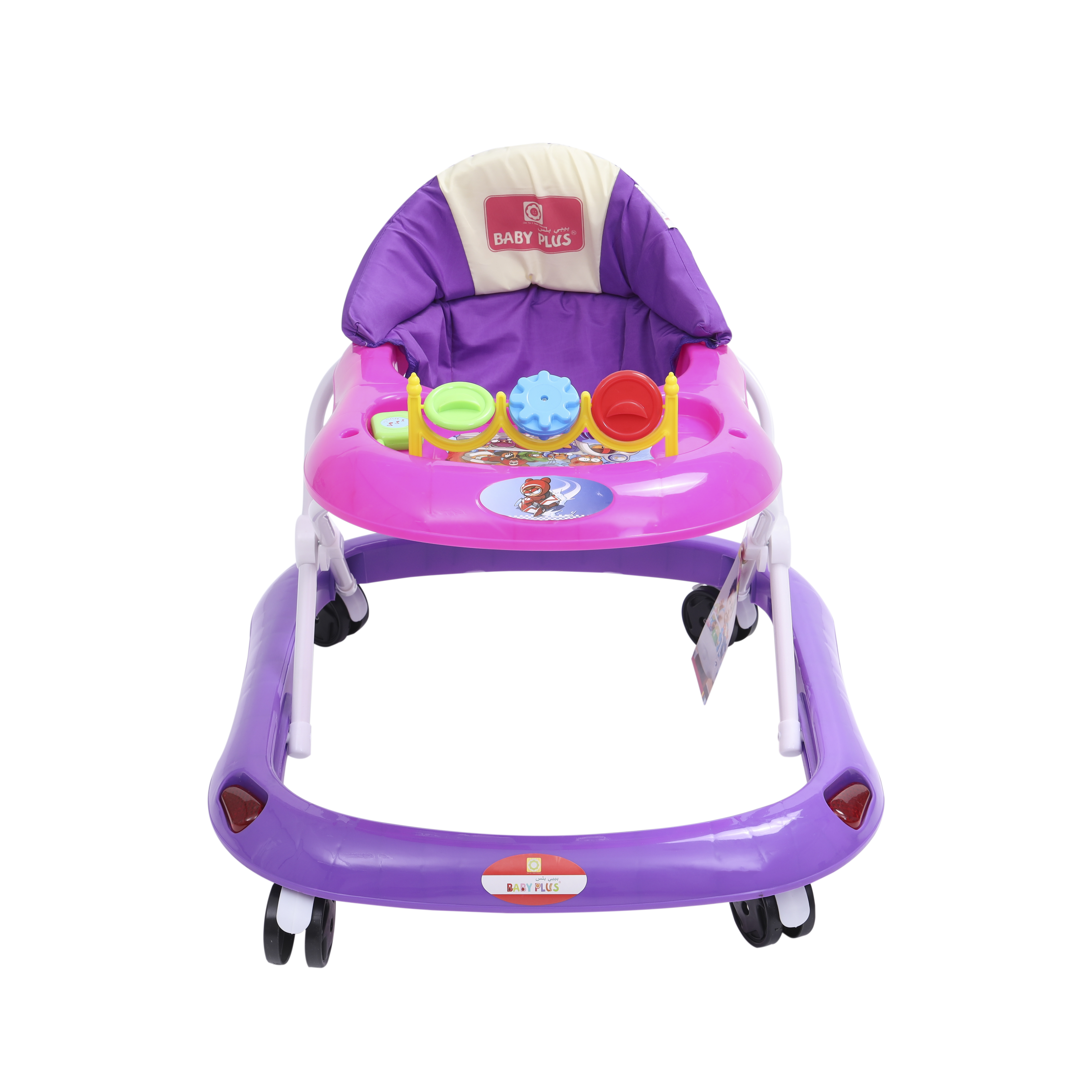 Baby Plus Antirollover Baby Walker 