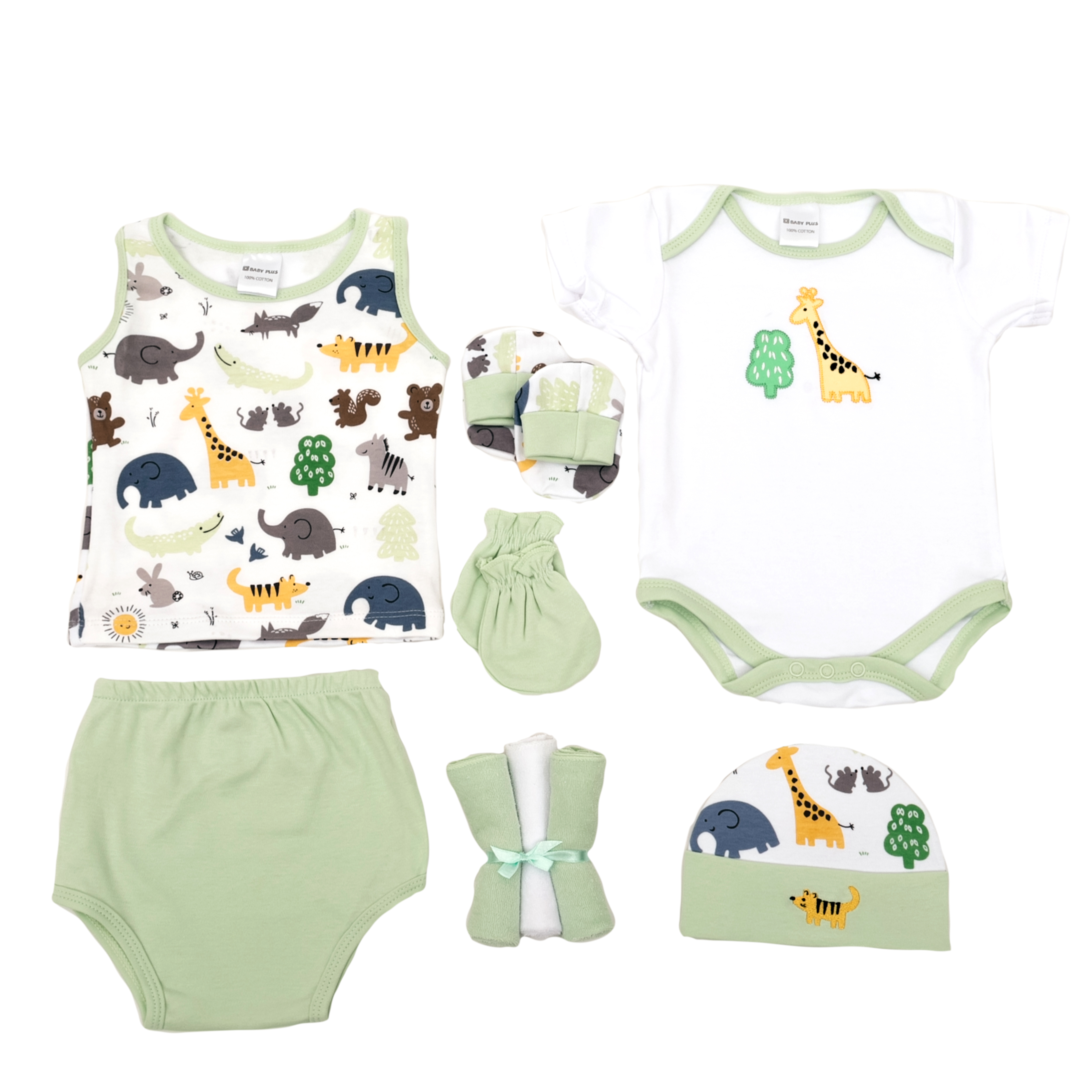 Baby Plus  9Piece Baby Gift Set