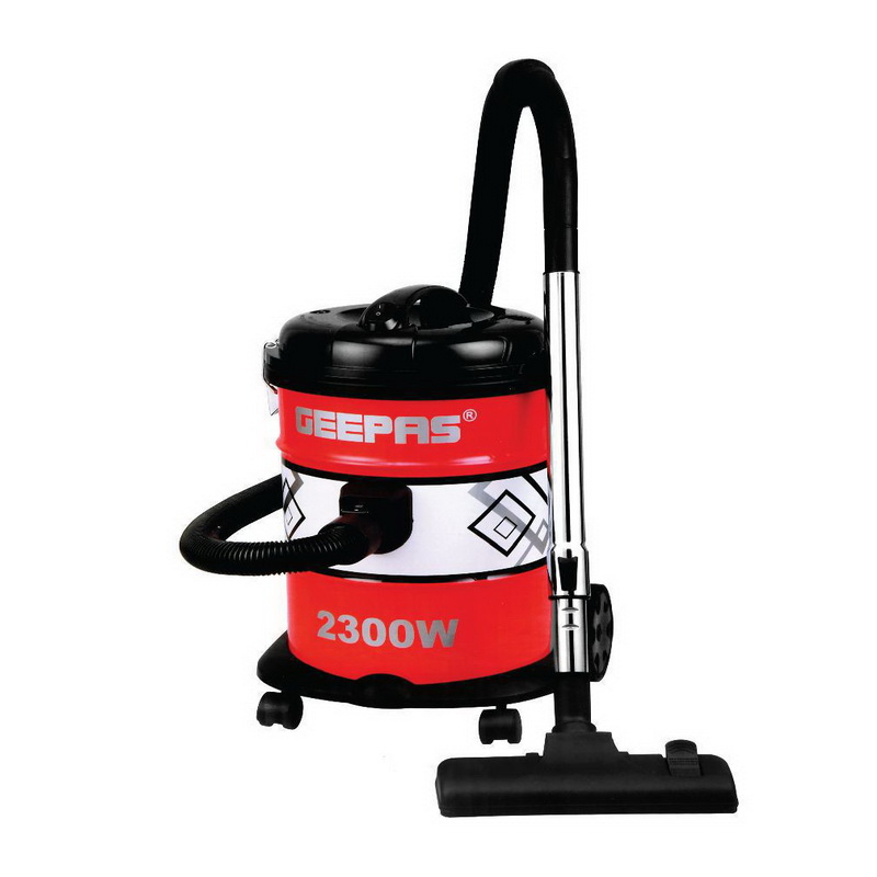 Geepas GVC2592 2300W Vacuum Cleaner - Powerful Copper Motor, 21L Capacity Dust Full Indicator Dry & Blow Function with iron Tank | Ideal Home, Hotel, Shop, Garage & More | 2-Year Warranty