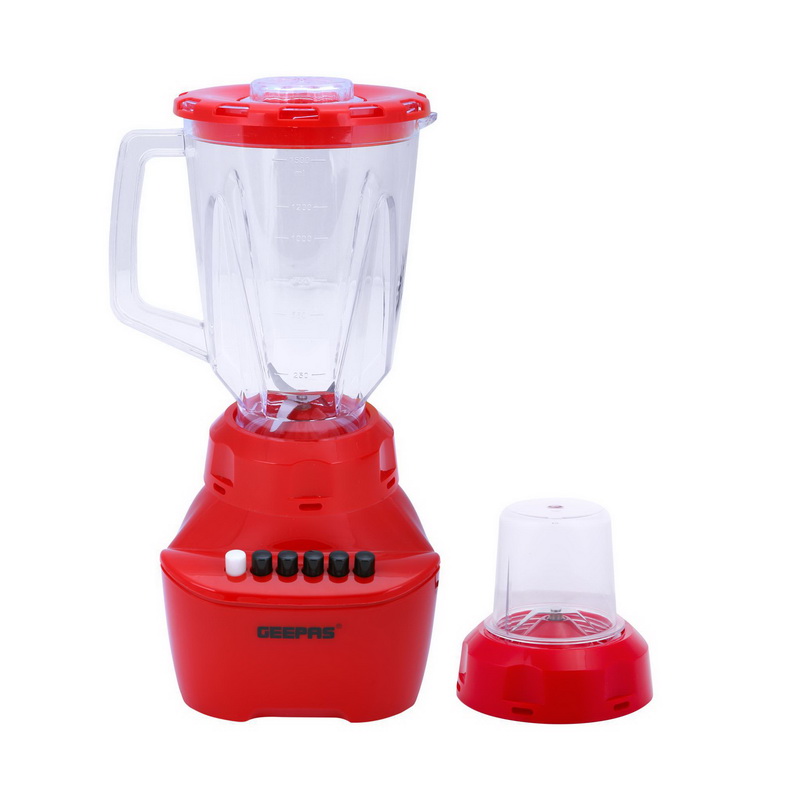 400W 2 in 1 Multi-functional Blender - Stainless Steel Blades, 4 Speed Control with Pulse | 1.5L Jar, Overheat Protection| Ice Crusher, Chopper, Coffee Grinder & Smoothie Maker | 2 Years Warranty