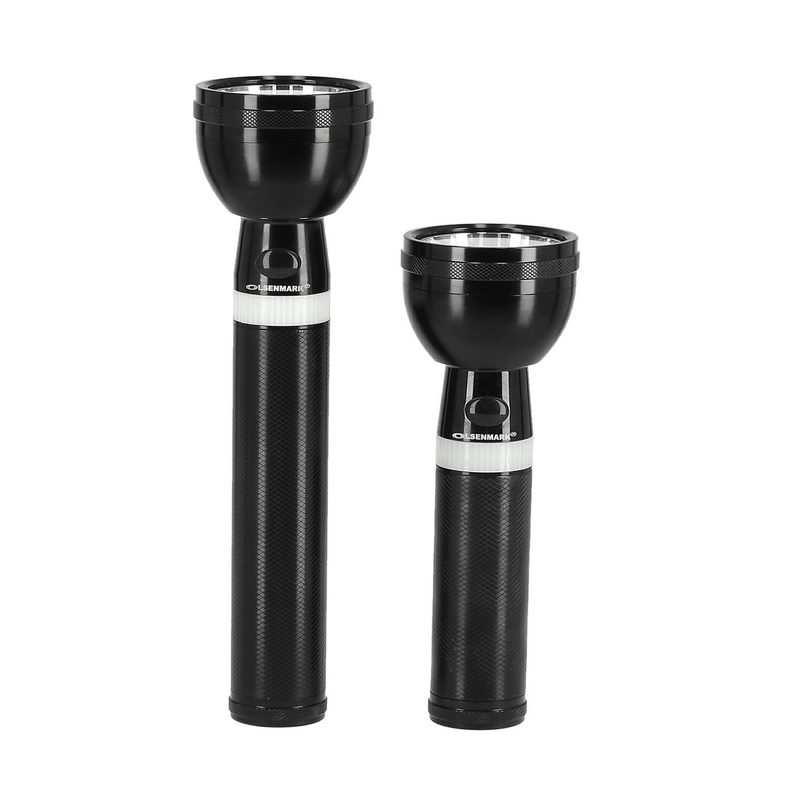 Rechargeable LED Flashlight - Super Bright CREE-XPE LED Torch Light - Built-in 3000mAh Battery, 2000 Distance Range - Powerful Torch for Camping, Hiking, Trekking, Outdoor