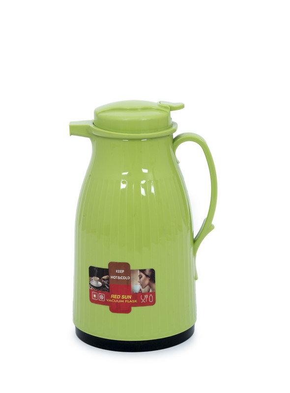 Day N Day Vacuum Flask with Double Wall Glass 1  Liter | Wide Mouth with Anti-Leakage Cap Double Walled Travel Mug 