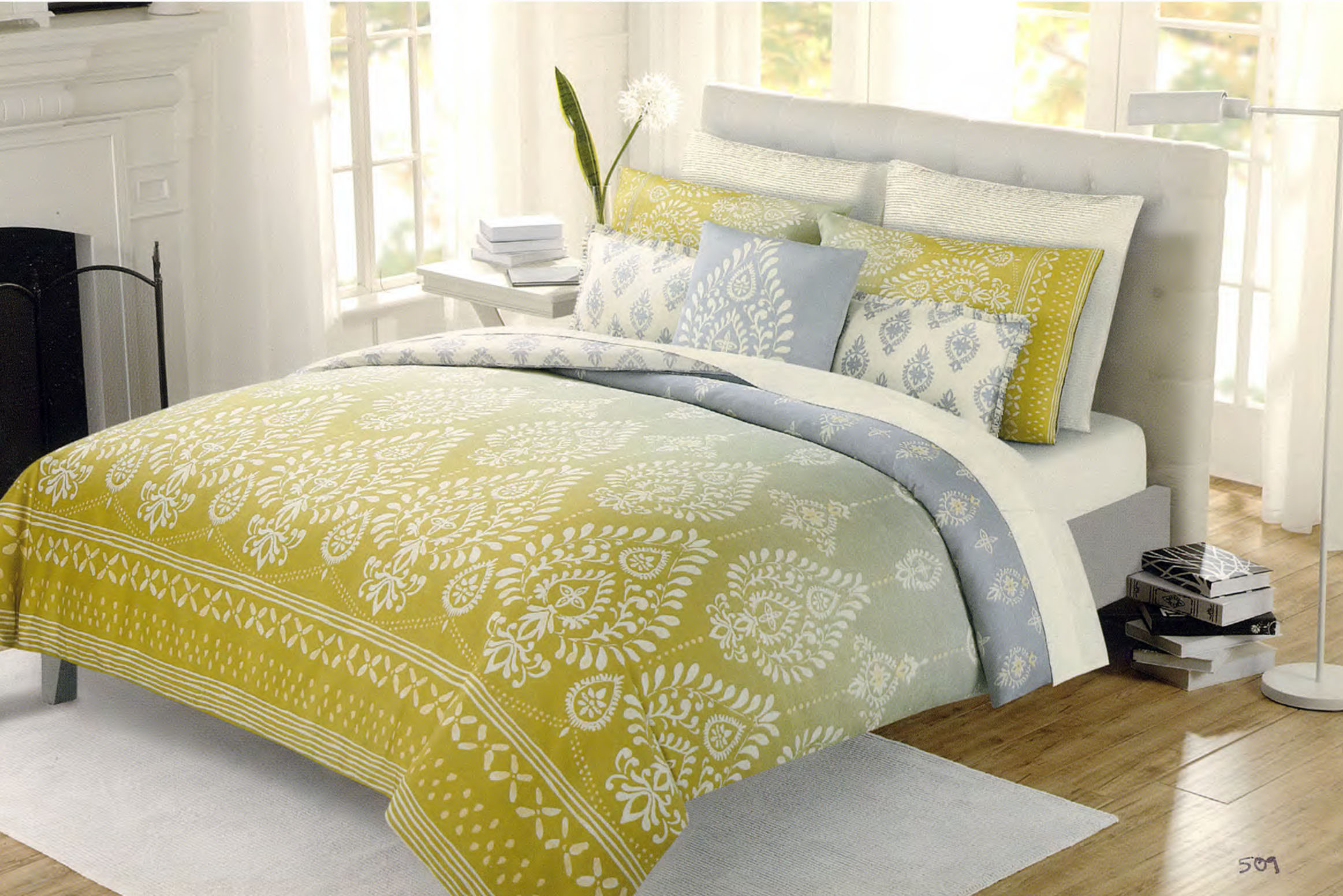 PARRY LIFE Comforter Set, 4 Pc - Flat Sheet, Comforter, 1 Pillow cases for Bedroom - Super Soft Fluffy Warm Comforter Set - Polyster Blanket, Throws for Sofa Fluffy Blanket Bed