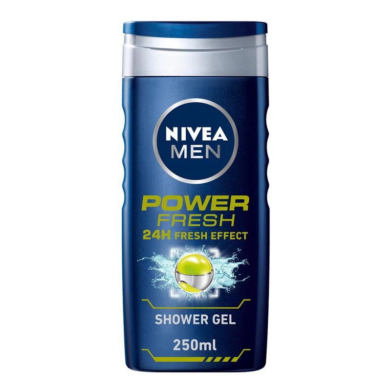 Nivea Men Shower Gel Power Fresh 250Ml