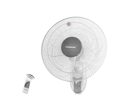 Wall Fan with Remote, 16 Inch -3 Speed Setting - Powerful Motor - Timer Function - Cooling For Summer in the Home/Office