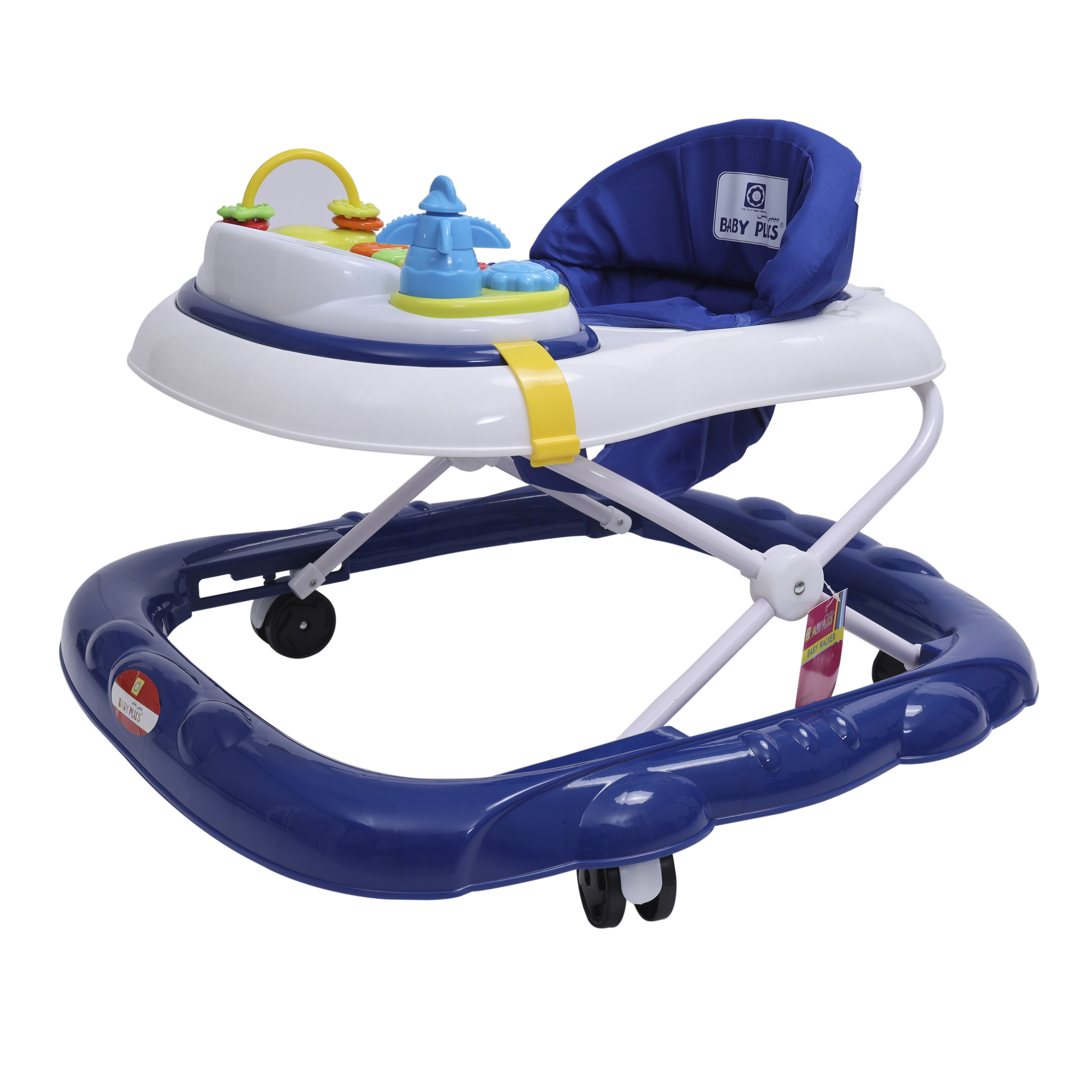 Baby Plus Antirollover Baby Walker 