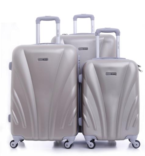 Parajohn PJTR3011 Palma 3 Pcs Trolley Luggage Set, Golden